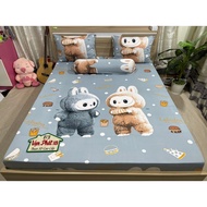 + express LABUBU Korean elastic sheet set of all sizes, with real photos and videos