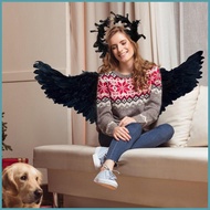 Angel Costume Accessories Fairy Wings Hairband Elf Wings Costume Wings Clothing Props Party Outfit W