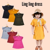 6.6 LING LING dress 1-5 years RUMPLE CHILDREN
