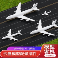 Model airplane for sandbox simulation, civil aviation passenger aircraft DIY Handmade materials for 