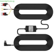 moonlightyaa Dashcam Hard Wire Kit USB Type C 12V 24V to 5V 3A Power Supply for Car Camera with Low 