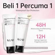 【Beli 1 Percuma 1】Za Lab Body Deodorant Memperbaiki Kulit Kusam Losyen Badan 50g Mencerahkan Ketiak 
