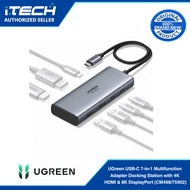 UGreen USB-C 7-in-1 Multifunction Adapter Docking Station with 4K HDMI & 8K DisplayPort CM498/75902