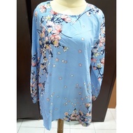 NN Blouse Viral Murah muslimah blouse bunga sakura blouse cantik