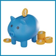IPON CHALLENGE DOLLAR ALKANSYA PIGGY BANK