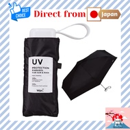WPC. Parasol /UV Protection/ for sun and rain /Black/ Folding Umbrella/ 47cm, 210g/UV Cut 100%/ Comp