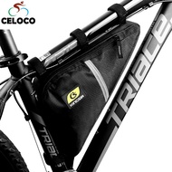 Bike Bicycle Bag Rainproof Large Capacity MTB Road Frame Bag Triangle Pouch Waterproof Bag Pannier Accessories