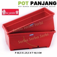 POT BUNGA PERSEGI PANJANG Galaxy - Pot Bunga Plastik - persegi Panjang