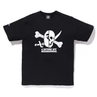 A BATHING APE NEIGHBORHOOD BAPE x NBHD tees tshirt tshirt tops Baju kemeja lelaki Japan (pre-order)