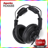 Tai nghe kiểm âm Superlux HD668B cao cấp (Đen)