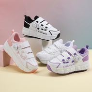 Thai Shop 1 Wheel Skate Shoes Roller Shoe For Kid With Wheels Removable And Stored Size Available