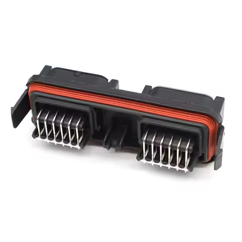 24Pin Automotive Waterproof Connector DT Right Angle PCB Mount Header Wire-to-Board Plug Socket DTM1