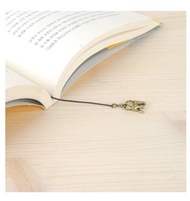 貓咪 可愛 亮銅 苗條 吊飾 書籤 韓國 設計 貓奴 貓掌 肉墊