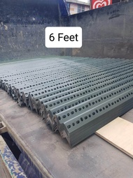 Slotted angle bar 1.5 x 1.5 x 6ft