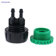 [xianyuan] Garden hose 1/4" to 1/2" 3/4" Female Y connector irrigation 4/7 hose adapter XY