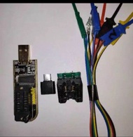 CH341A Alat Flash IC Eeprom Reciver dan TV