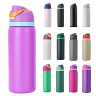 Compatible Owala Kids' 16oz FreeSip Style Stainless Steel Water Bottle 19oz/24oz/32oz Double Drink T