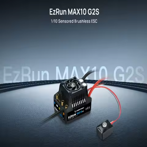 Hobbywing EzRun 80A/140A MAX10 G2S Sensible Brushless ESC for 1/10 Car