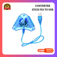 CONVERTER STIK PS2 TO USB -  GAMEPAD PS2 TO USB - CONVERTER STIK PS2 TO USB PC/LAPTOP/ANDROID