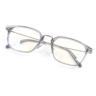 TOM FORD福特 (TOM FORD) TF5862-DB 防藍光惠靈頓眼鏡，成色極佳，淨CLEAR灰銀色鏡框，52□21-145，義大利製造，男士款