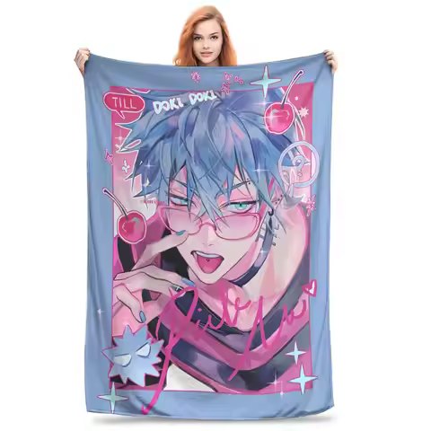 Alien Stage Blankets Till Ivan Anime Fleece Awesome Warm Throw Blankets for Bedding Lounge Spring/Au