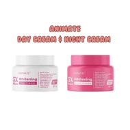 Animate Whitening Night Cream & 5x Active Whitening DAY Cream 10g