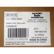 Hitachi Hikoki Armature for Grinder G10SS2 Original AC220V-240V