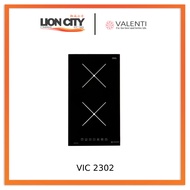 VALENTI VIC2302 2 ZONE LOCAL GLASS Built-in Induction hob VIC 2302
