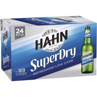 Hahn Superdry - Australian Low Carb Lager - 4.6% abv (24 x 330ml Bottle) BBD June 2024