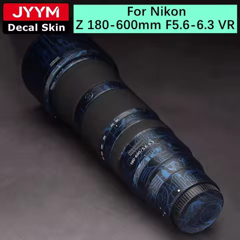 For Nikon Z 180-600mm Decal Skin Camera Lens Sticker Vinyl Wrap Film Coat For NIKKOR Z 180-600 F5.6-