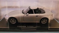 1/24 Honda S2000 1999 Silver Hachette 日本國產名車 全新未開封 非Minichamps Autoart TLV Norev