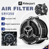 Qjmotor Srv 250 Srv300 Motorcycle Filter Element Intake Filter Grid Hpmp Alloy Air Filter Apply Qjmo