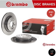 BREMBO จานเบรคหลัง VOLVO SS60 S80 V70 XC70 98- / 288MM รหัส 08 7765 11  / ราคา 1คู่