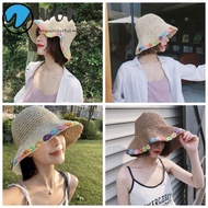 WON Fisherman's Hat, UV Protection Breathable Straw Hat,  Foldable Casual Beach Hat