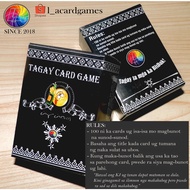Tagay Card Game Bisaya/Cebuano (100 cards)
