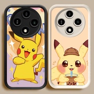 BI62 Pikachu Casing for VIVO T4 IQOO 13 Z10 Y300 Neo 10 Turbo Pro Plus 5G White Black
