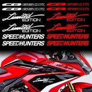 For Honda CB650R cb650r Fairing Fender Windshield Moto Helmet Visor Body Reflective Motorcycle Stick