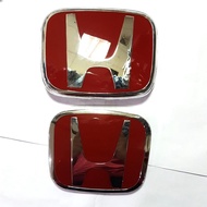 MERAH Honda BRV Emblem Red Honda BRV Logo/