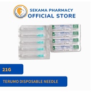 TERUMO DISPOSABLE NEEDLE 21G 1'S UNIT (FOR SINGLE USE ONLY)