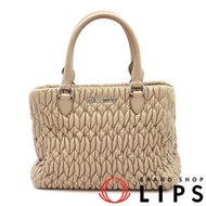 Miu Miu Matelassé Nappa Crystal 兩用單肩包 5BE896 Matelassé 皮革女士單肩包

鮭魚粉紅色 [二手]