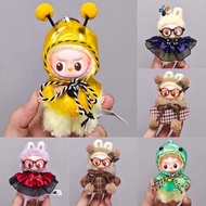 V4 LABUBU clothes heart password series baby clothes labubu raincoat cute skirt 4.0 clothes