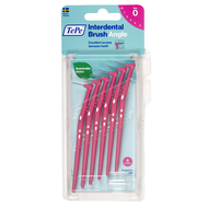 TePe Angle Interdental Brushes แปรงซอกฟัน เทเป้ อินเทอร์เด็นทัล บลัช (แพ็ค 6 ชิ้น/ขนาด)