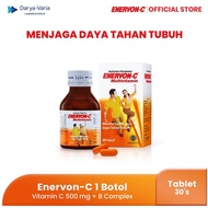 Enervon-C Vitamin C dan B Complex 30 Tablet Per Bottle / ENERVON C Vitamin C & B Complex Supplements