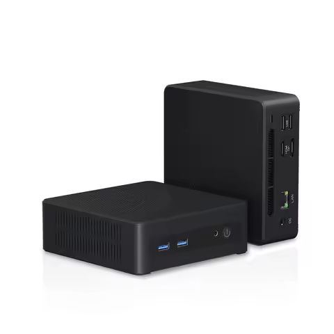 Mini PC Intel N100 Quad Core 16GB DDR4 512GB Sata Desktop PC Computer 64 Bits Multi Language Mini Pc