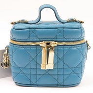 Christian Dior 全新化妝包 藤格紋針法 迷你包