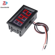 0.56 Inch DC 3-30V Digital Voltmeter Voltage Tester Gauge LED Display Volt Meter for Solar Battery M