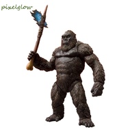 PIXELGLOW King Kong Action Figure Figure Collection Special fight with Gorilla partner Action Figure