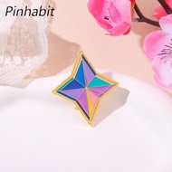 Pinhabit เข็มกลัดเคลือบเข็มกลัดที่กำหนดเองเข็มกลัดปกเสื้อของขวัญเครื่องประดับตลกสำหรับเพื่อนเด็ก