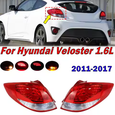 Car Rear LED Tail Light Signal Lamp Taillight Assembly For Hyundai Veloster 1.6L 2011-2017 Car Acces