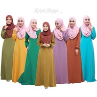 Jubah Bridesmaid Balqis batu tabur xs - 4xl murah
